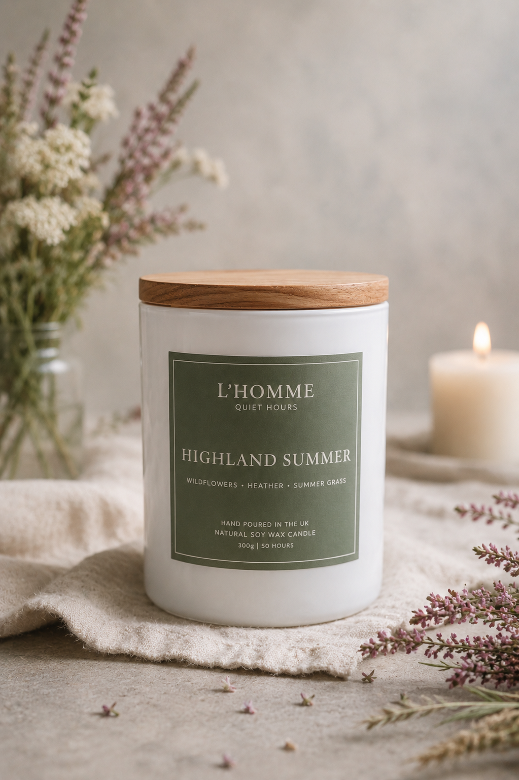 Highland Drift candle